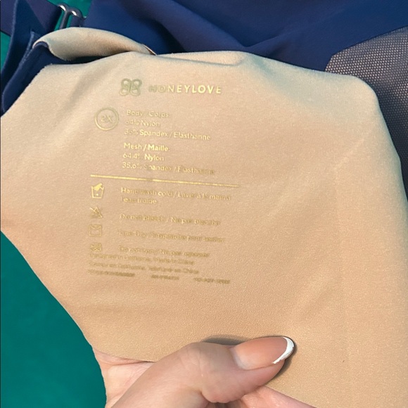 Honey love bra PLUS 2X  Navy Blue Women's Bra - Picture 8 of 8